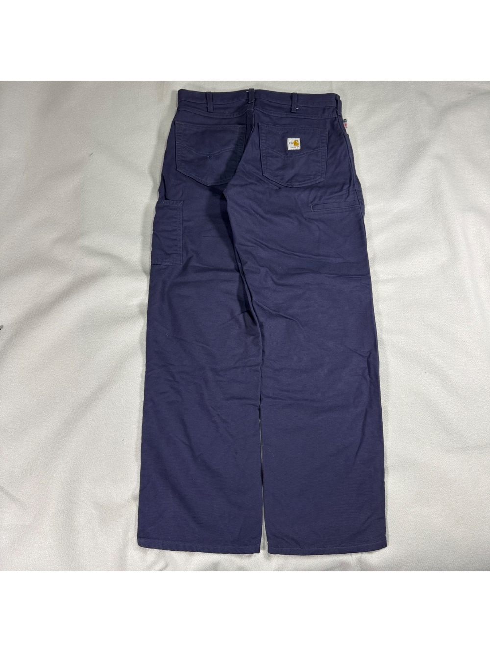 Carhartt Men’s CAT 2 Flame-Resistant Midweight Canvas Pant Loose Fit Cargo 32x31